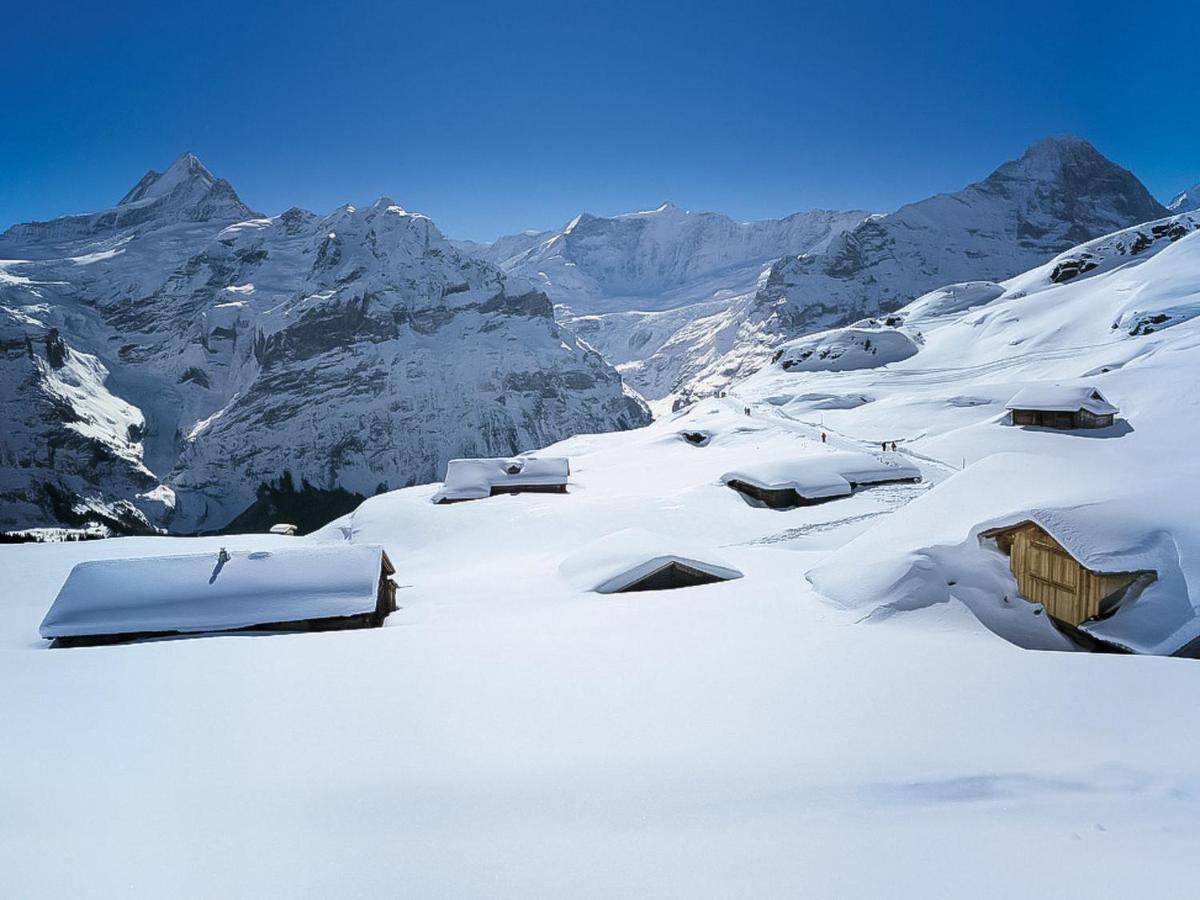 Apartment Chalet Abendrot Apartments-15 By Interhome Grindelwald Exterior photo